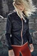 Dámská běžecká bunda Newline Imotion Hood Print s kapucí