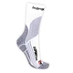 Multifunkční ponožky inSPORTline COOLMAX & ionty stříbra - černá - bílá