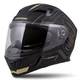 Motorcycle Helmet Cassida Integral 3.0 Turbohead - Matt Black/Silver - Black Matte/Gold