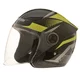 Motorcycle Helmet Cassida Reflex - Black-Yellow