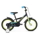 Children’s Bike Kross Racer 3.0 16” – 2019 - Black/Lime/Blue Glossy
