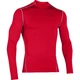 Men’s Compression T-Shirt Under Amour ColdGear Mock - Red