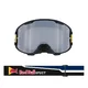 Motocross Goggles Red Bull Spect Strive, Matte Black, Silver Mirrored Lens
