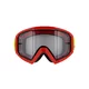 Motokrosové brýle RedBull Spect Whip, červené, plexi čiré