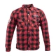 Flanelová košile W-TEC Black Heart Reginald s aramidem - červeno-černá - červeno-černá