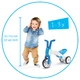 Children’s Tricycle/Balance Bike 2-in-1 Chillafish Bunzi New