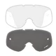 Spare lens for moto goggles W-TEC Spooner - Smoke