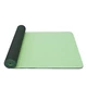 Kétrétegű jógamatrac Yate Yoga Mat TPE New - zöld