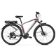 Trekingový elektrobicykel Kross Trans Hybrid 3.0 28" - model 2019 - Graphite / Red Matte