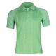 Men's functional T-shirt Brubeck PRESTIGE with collar - Green
