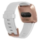 Fitbit Versa White Band/Rose Gold Case kluge Uhr