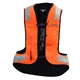 Airbagová vesta Helite Turtle 2 HiVis rozšířená, mechanická s trhačkou - oranžová