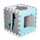 Szivacs puzzle Játszómatrac védőfallal inSPORTline Smarfino 30,5x30,5x1 cm, 36 db