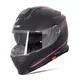 Flip-Up Motorcycle Helmet W-TEC Venero - Glossy Black-Gold